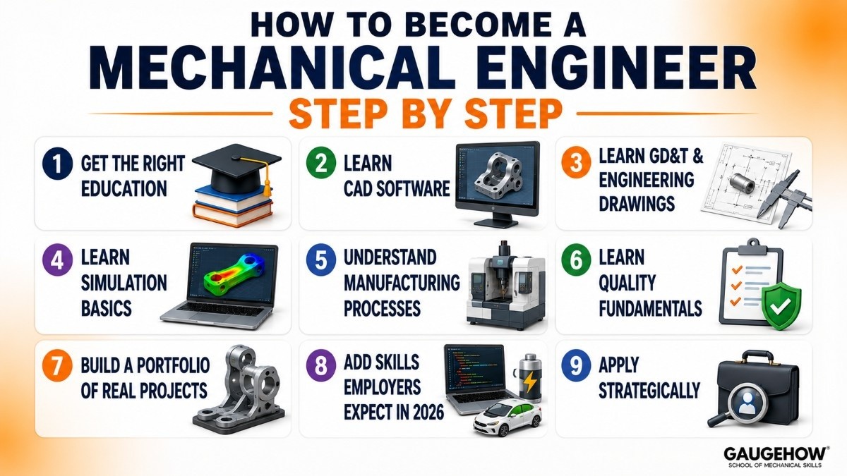 How to Become a Mechanical Engineer: Step by Step