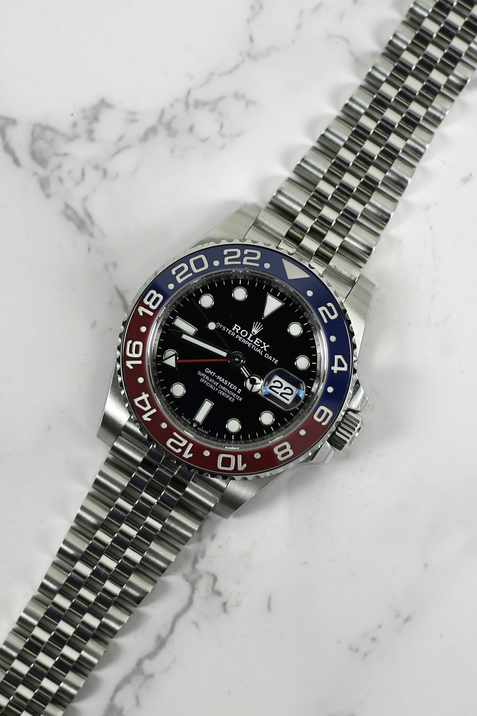 GMT MASTER II "PEPSI" JUBILEE BRACELET