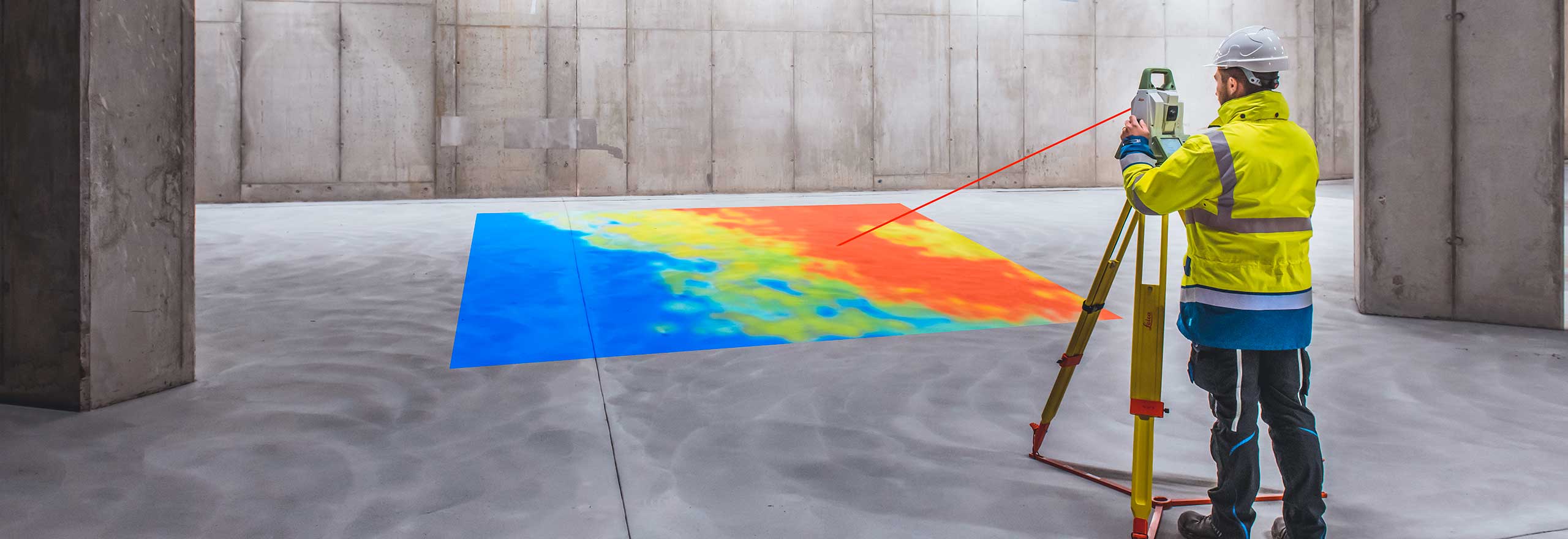 Maximising Accuracy and Efficiency with 3D Laser Surveying for Concrete Floor Flatness
