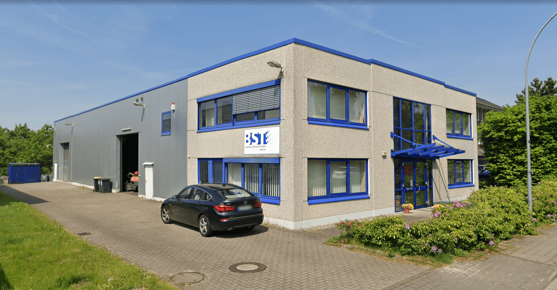 Firmengebäude BST Oberflächentechnik Hamburg in Glinde