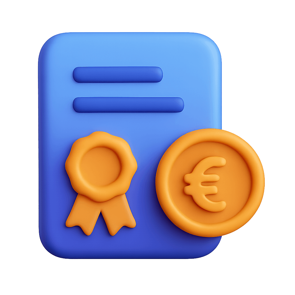 3D icon of an astronaut, who is the company logo of astro.tax