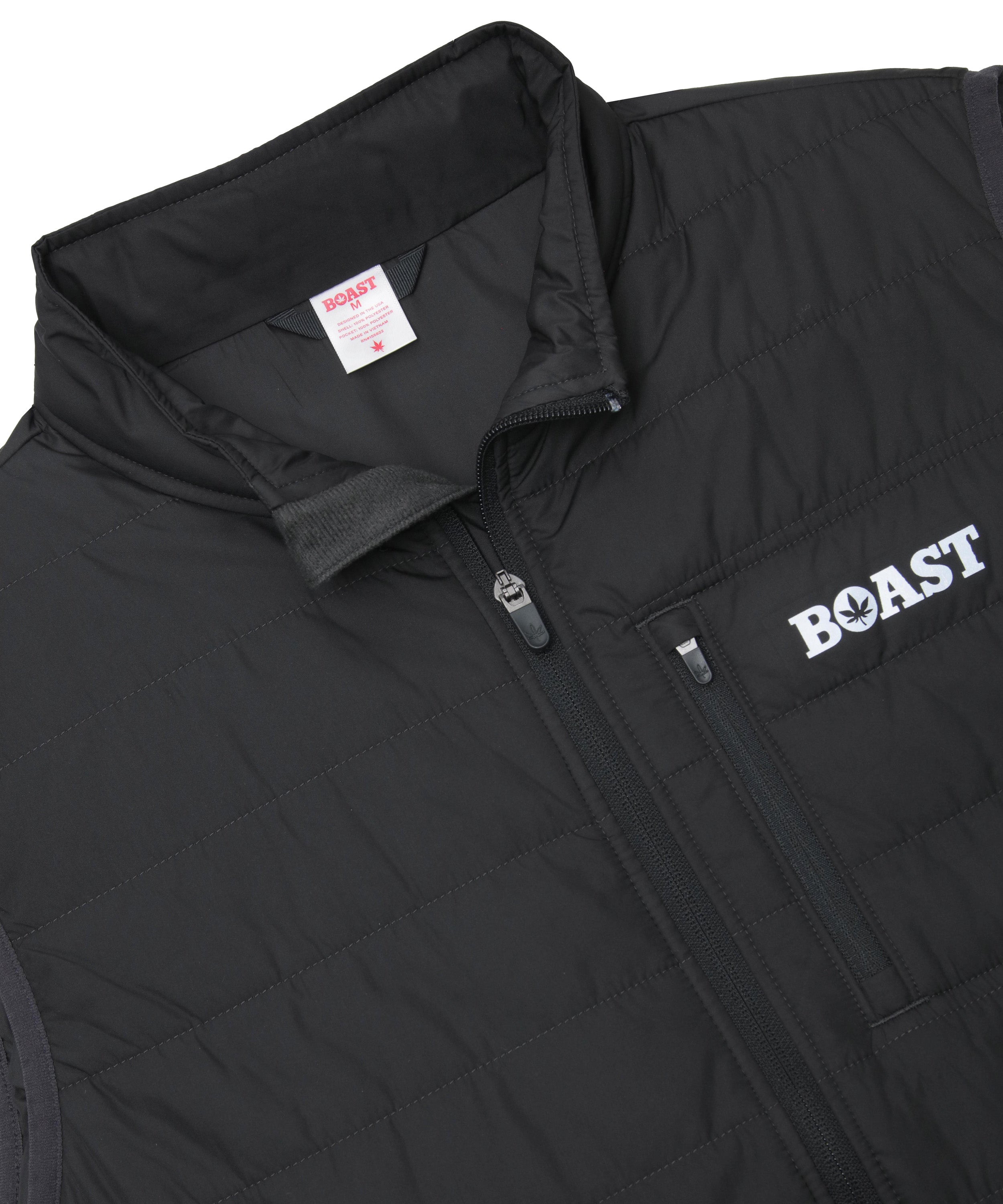 Lightweight Quilted Vest 2.0 in Black