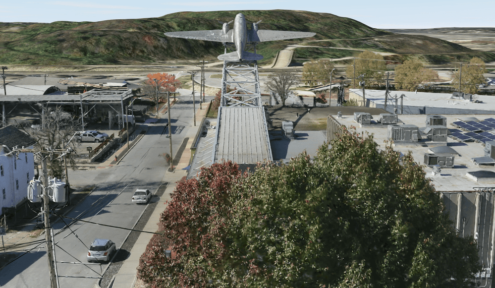 Esri Site Scan Gaussian splatting