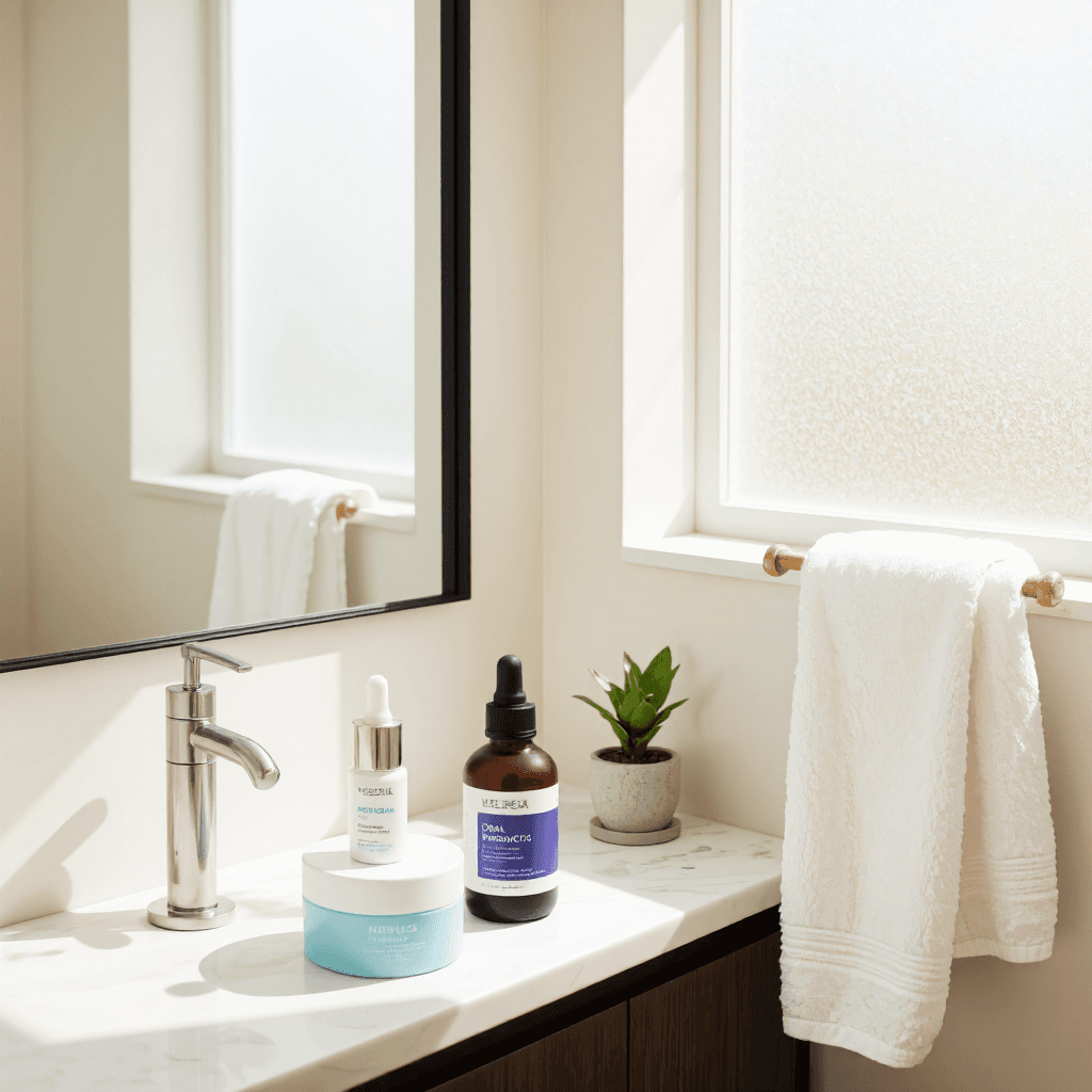 product photography of oral probiotics