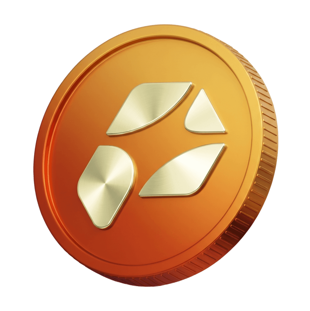 AnyPartners logo on a coin
