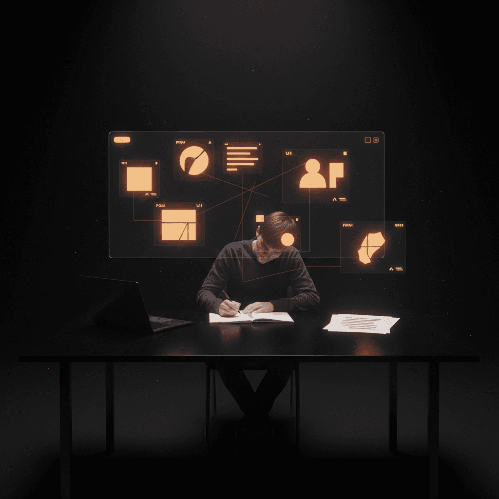 ai webdesign builder am laptop