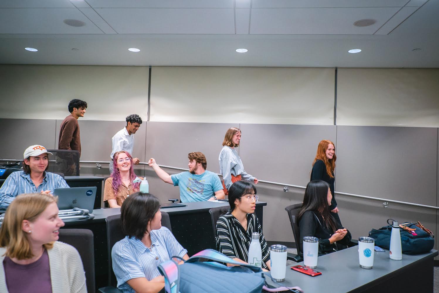 Vintage Car Under Palm Trees
