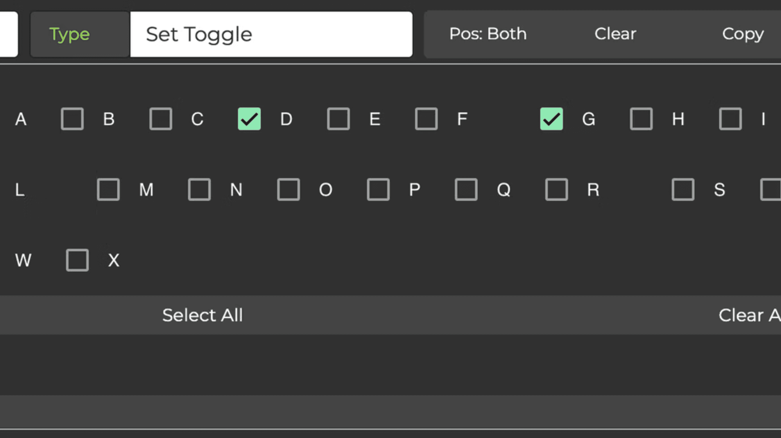 Morningstar Set Toggle Message