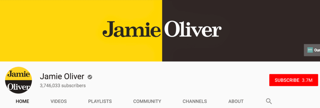 youtube channel jamie oliver