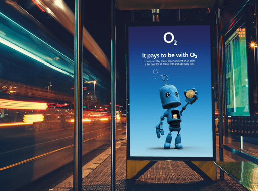 O2 Bus Ad