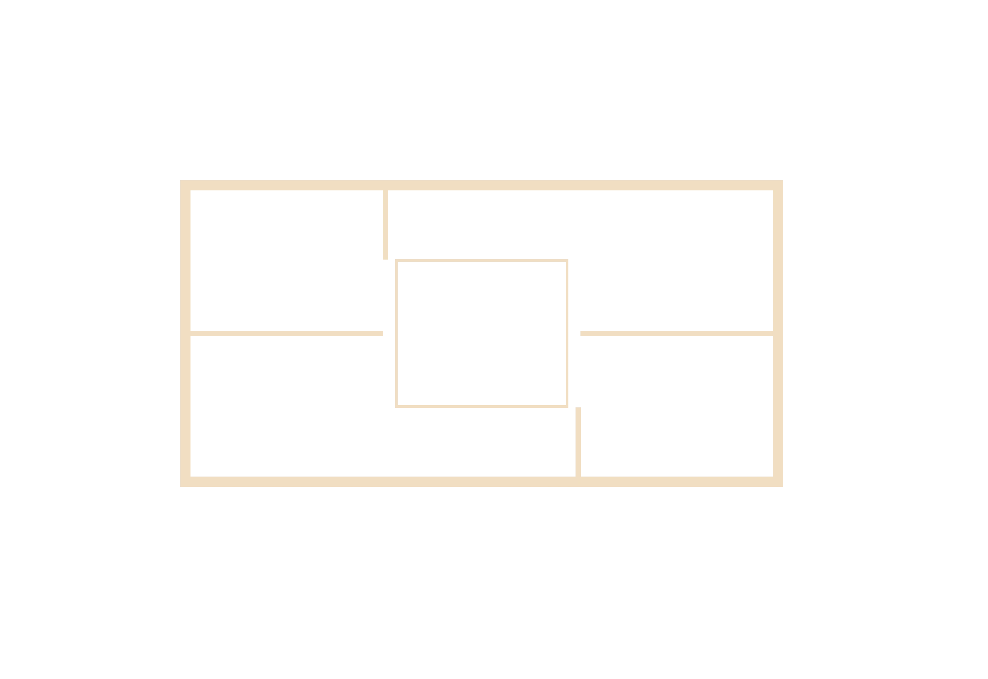 Ground floor plan, step 2