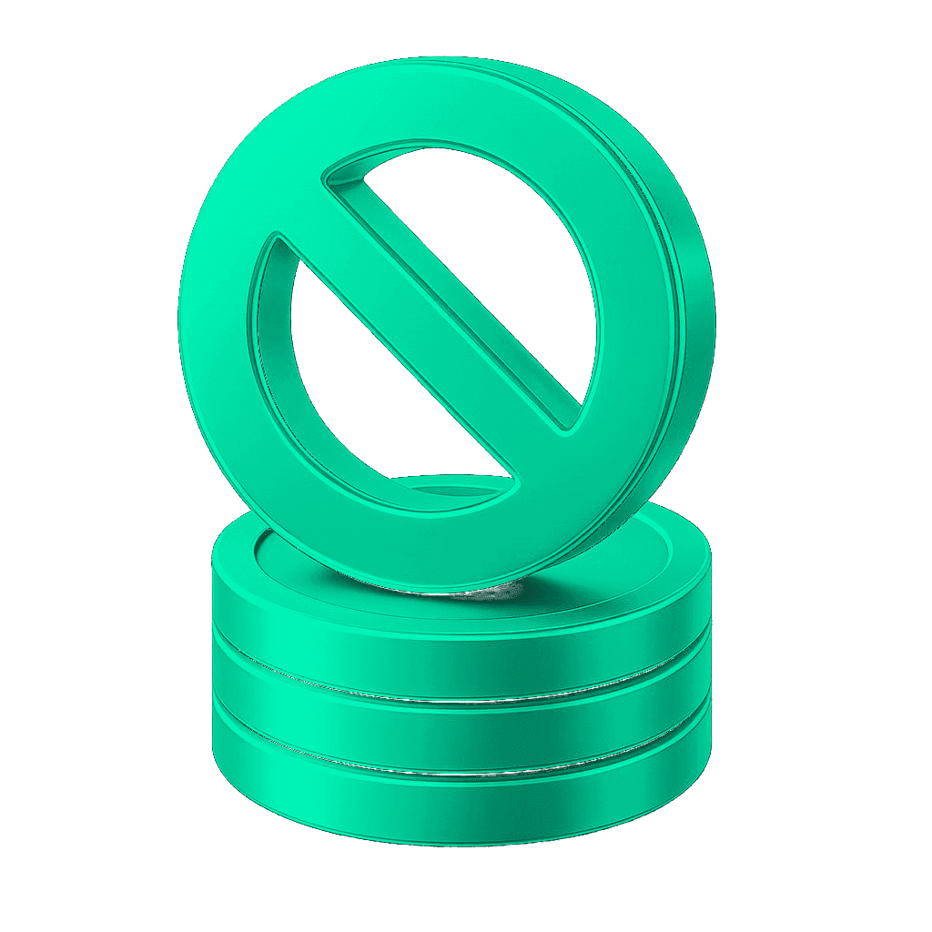 No Fees, No Minimums