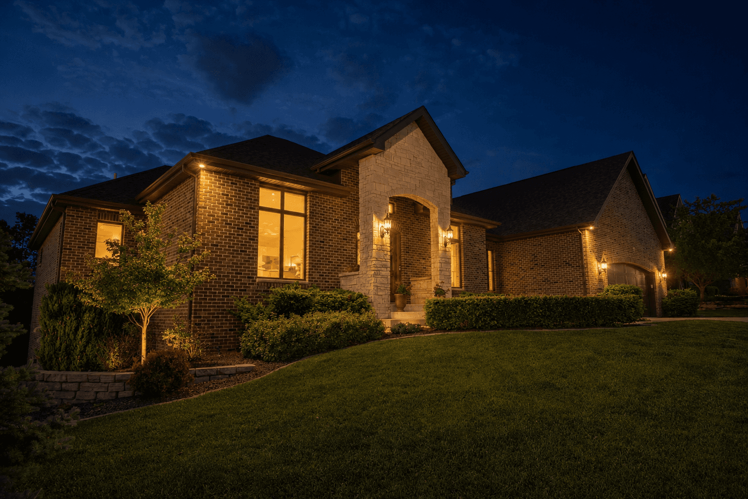 Twilight Real Estate Photo
