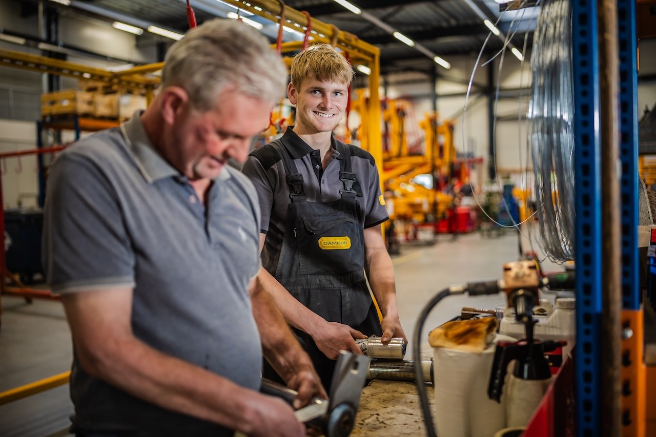 Jep! marketing project: Damcon vacaturecampagne