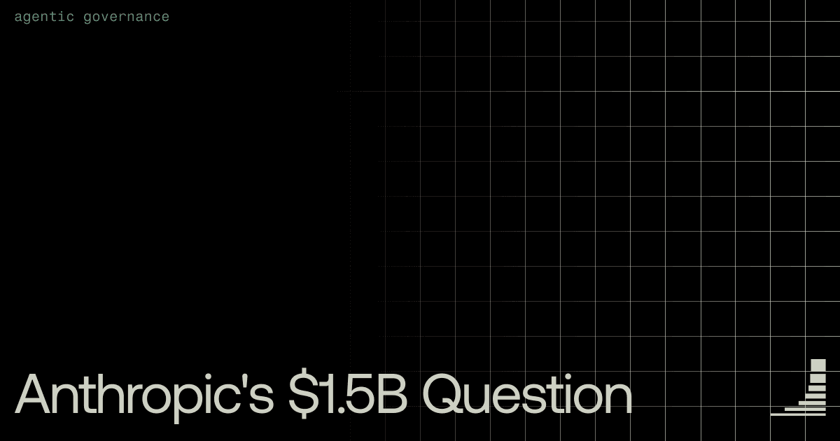 Waxell blog cover: Enterprise AI governance and the Anthropic Goldman Blackstone deal