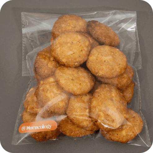 Galletas artesanales de masa madre empacadas, listas para disfrutar o regalar.