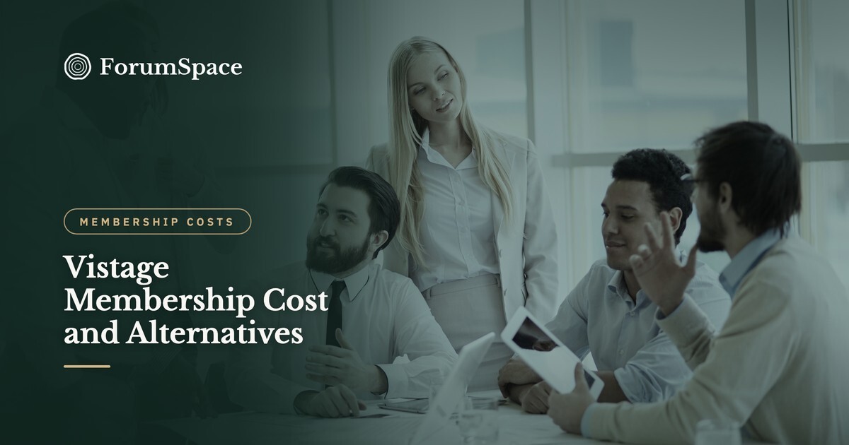Vistage Membership Cost and Alternatives