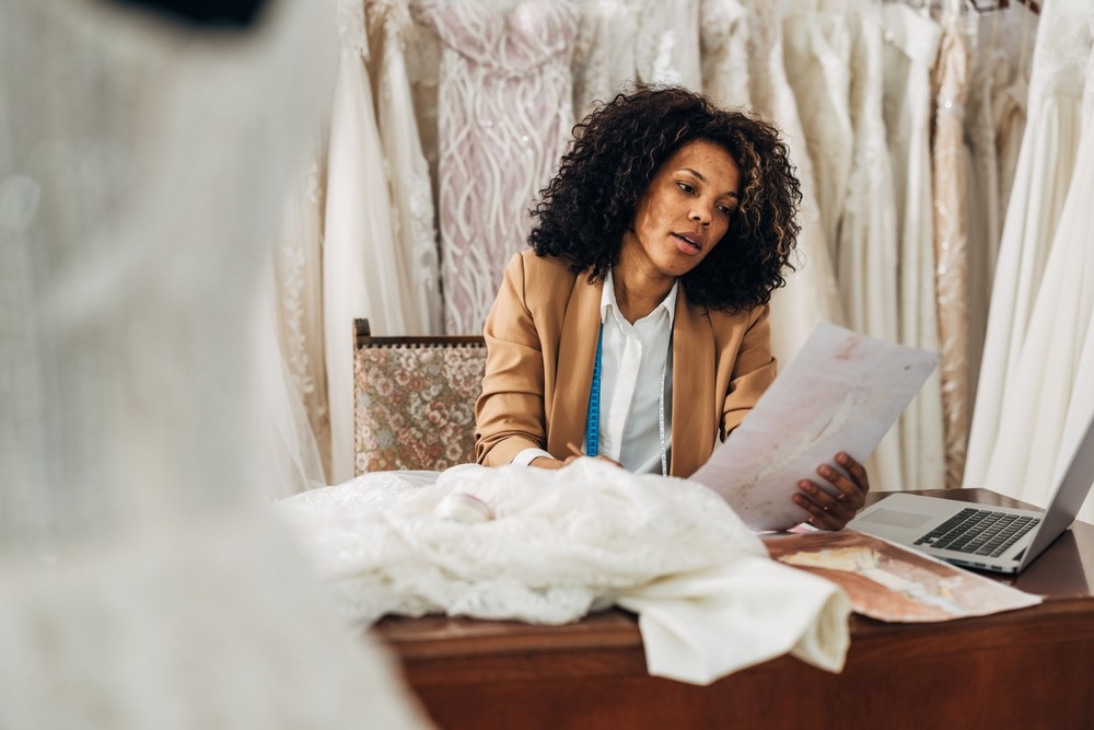 retail store owner prepares financials ready for sale