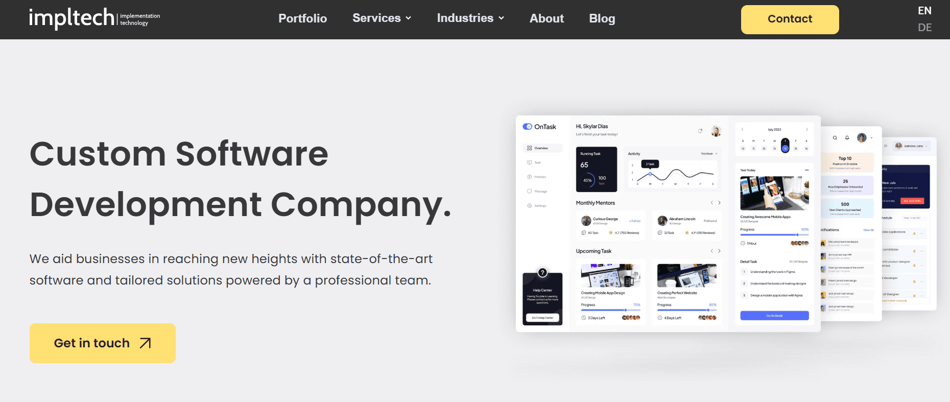 impltech - Hire Top PHP Developers 