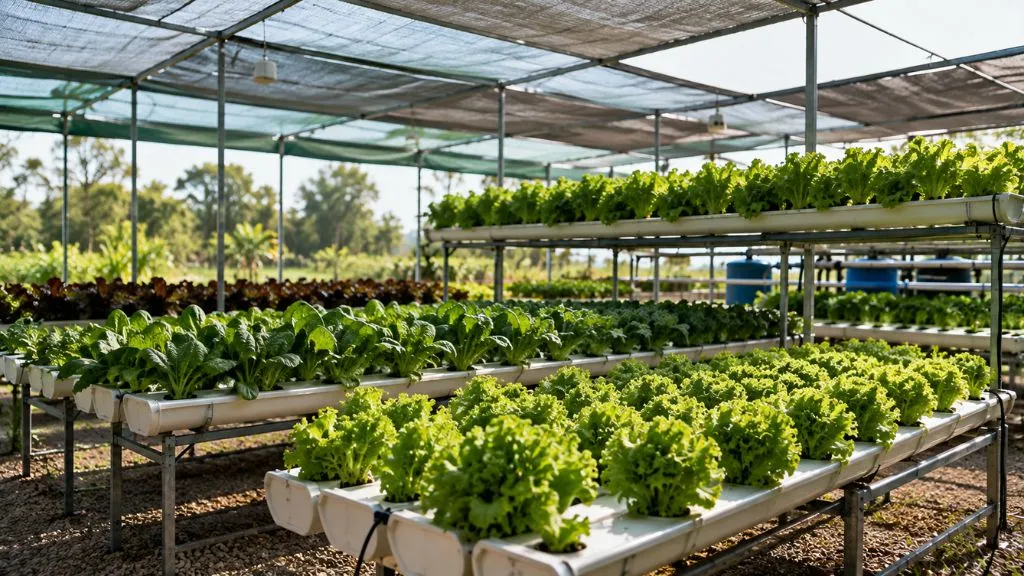 Salad Crop Farming