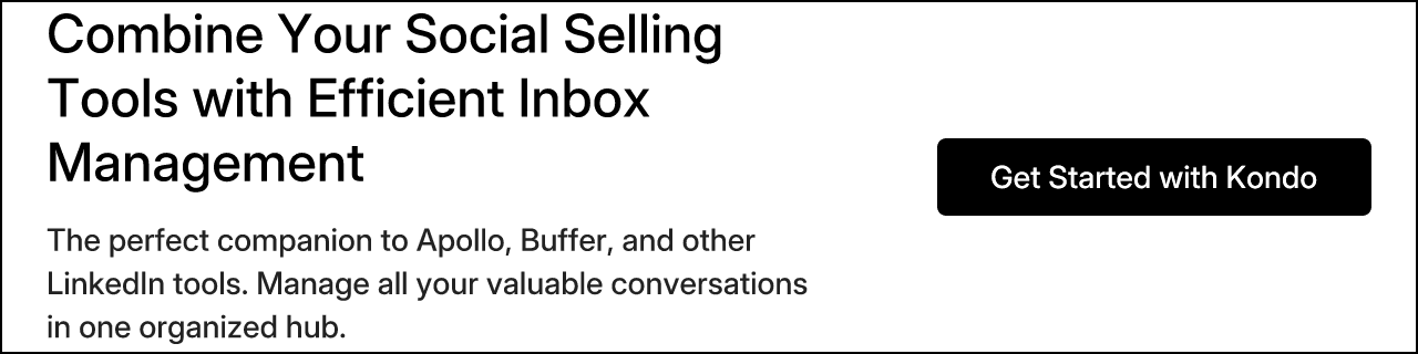 Combine Your Social Selling Tools with Efficient Inbox Management