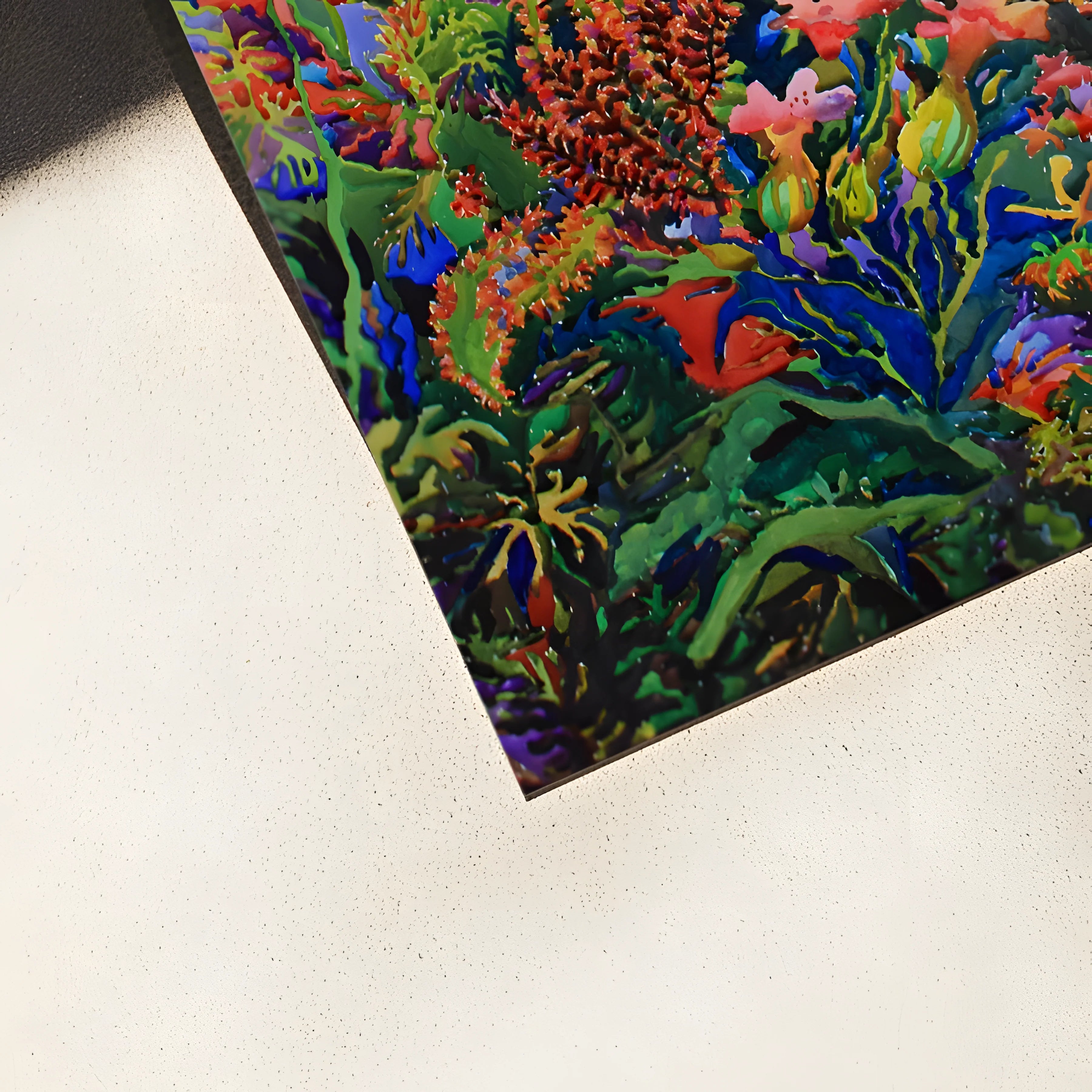 premium art poster and canvas prints, with originals available, from QART , of the artwork " In the summer garden "