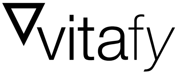 Vitafy logo, representing their partnership with CaseWhen Consulting for expert business intelligence and Power BI consulting solutions.