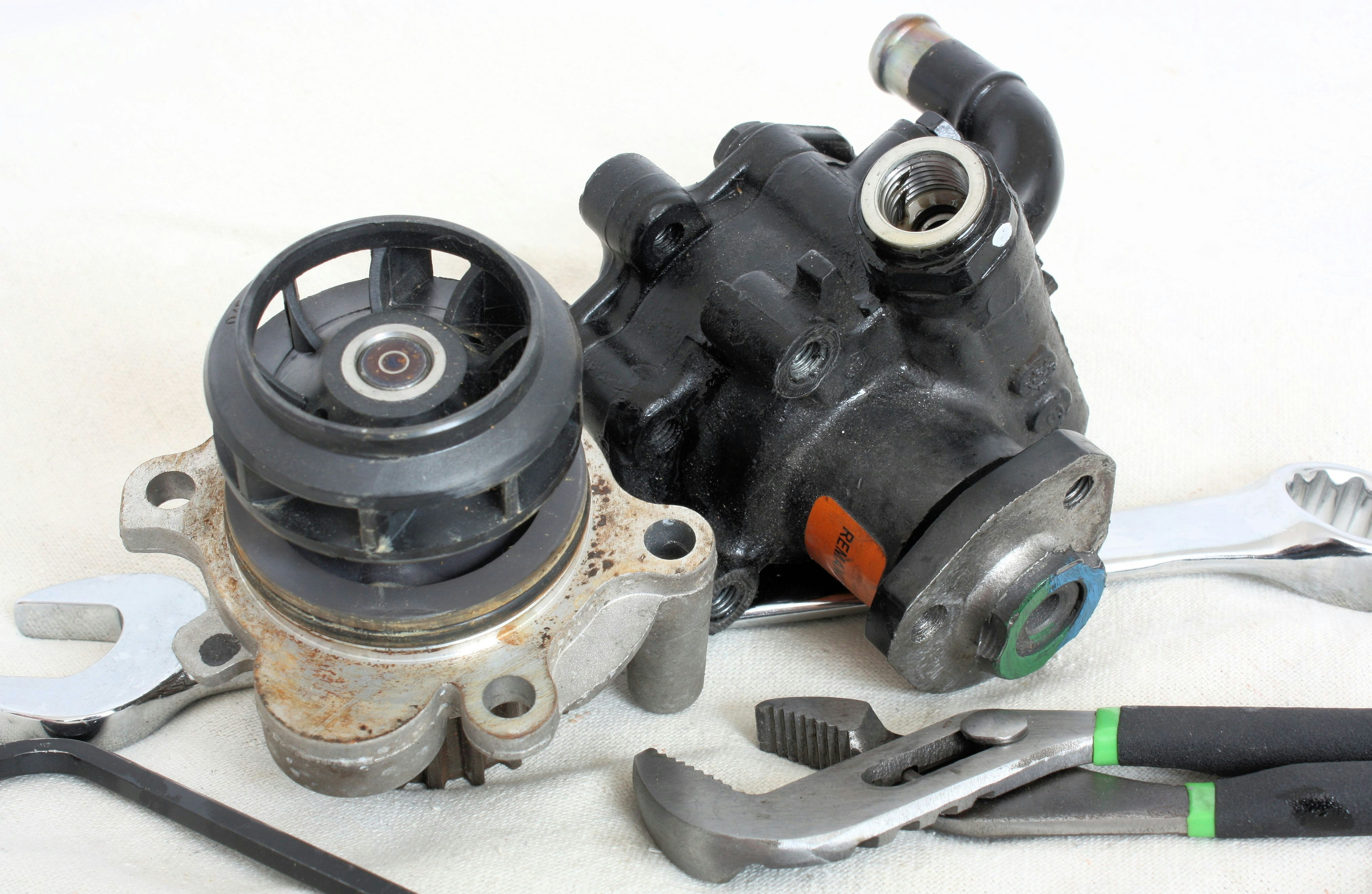 Nahaufnahme von einem Autoteil