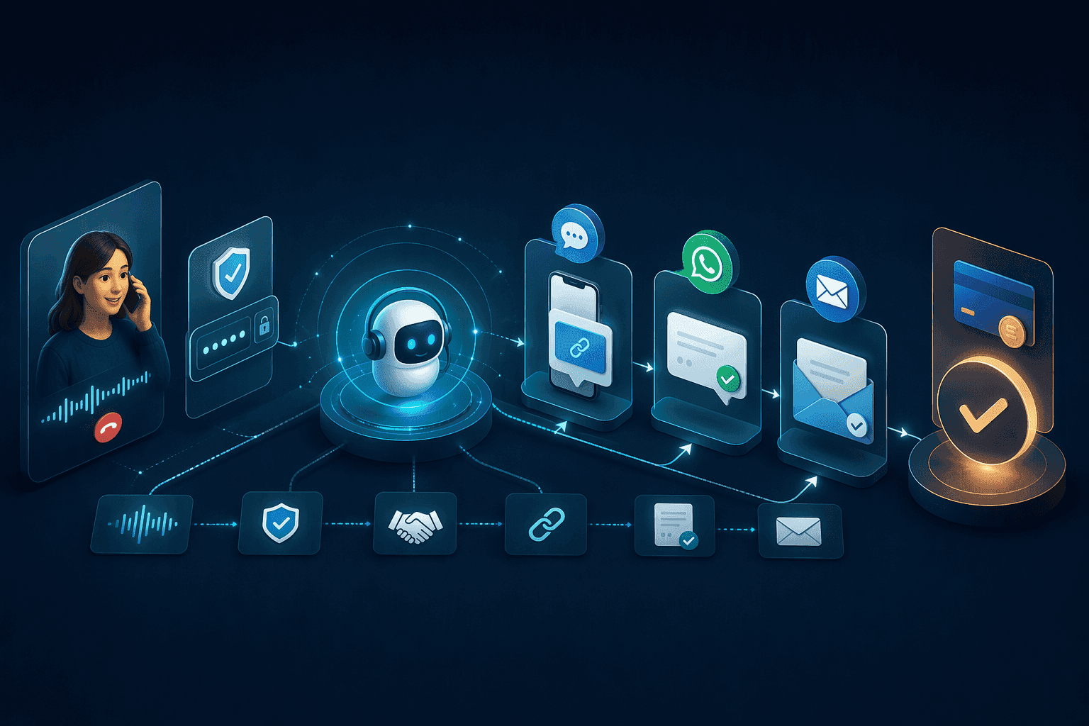Illustration for 1. Domu: Autonomous AI Agent Platform with Real-Time Cross-Channel Orchestration