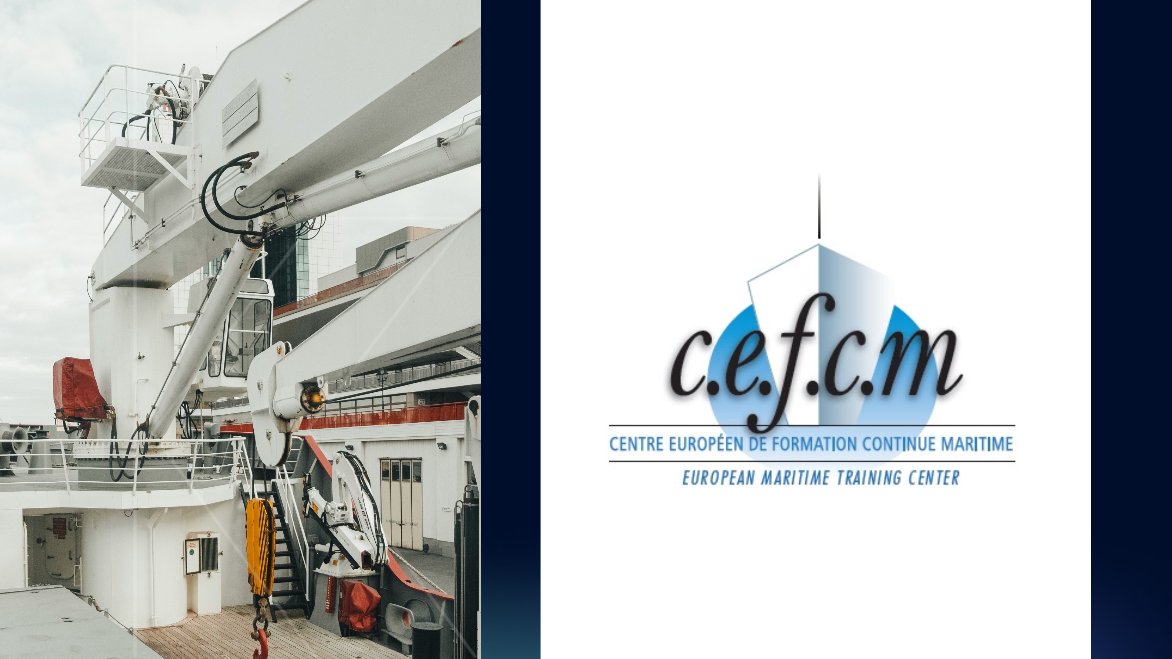 Formation blended learning des marins avec le CEFCM