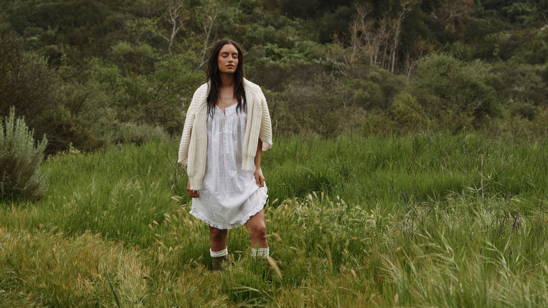 Mysterious Silhouette with Dramatic Backlighting