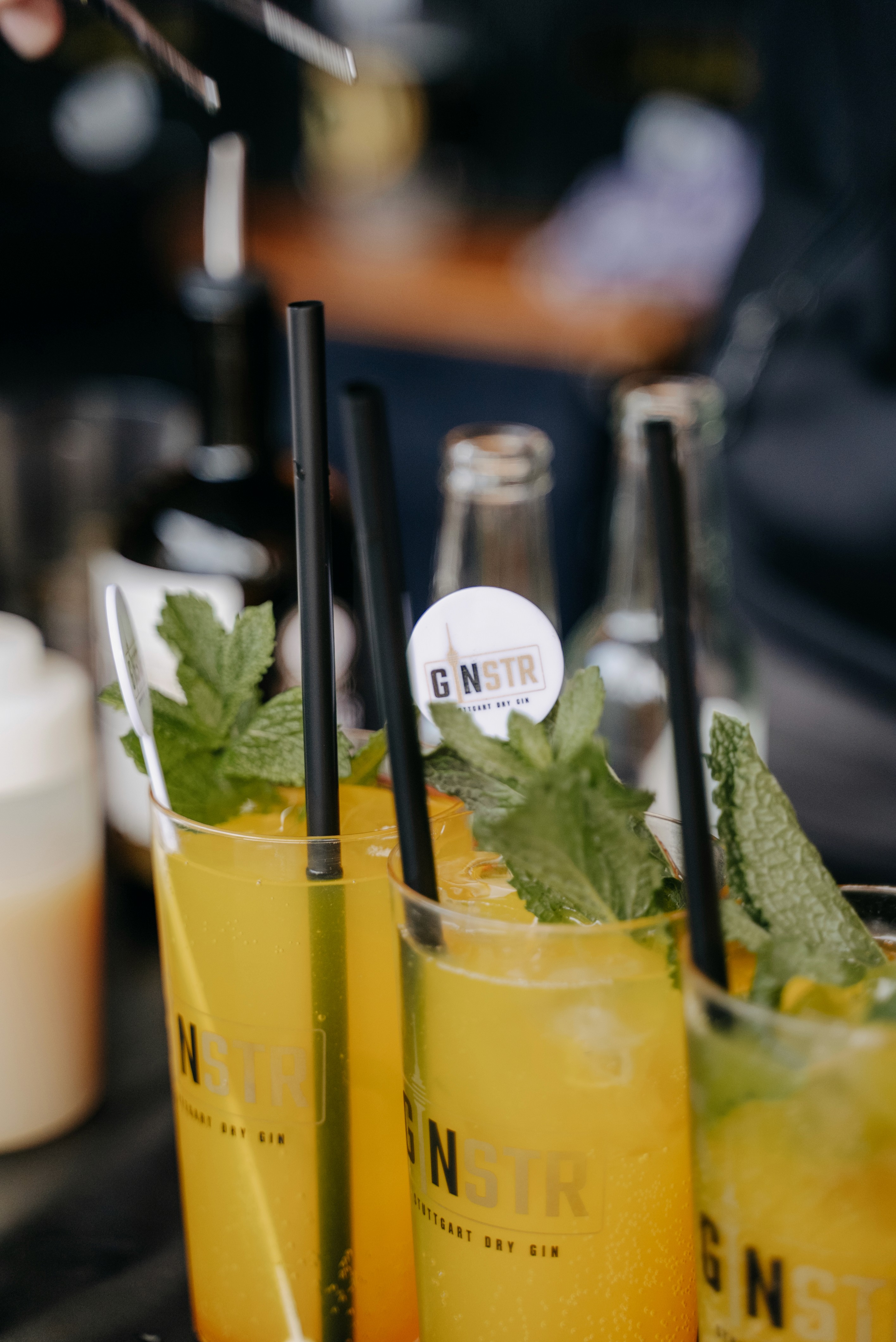 Ginstr, Gin, Gintonic, das Albdorf auf dem Cannstatter Wasen/ Volksfest Stuttgart