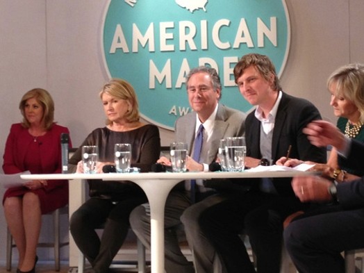 photo of the jury of the Martha Stewart American Made awards
