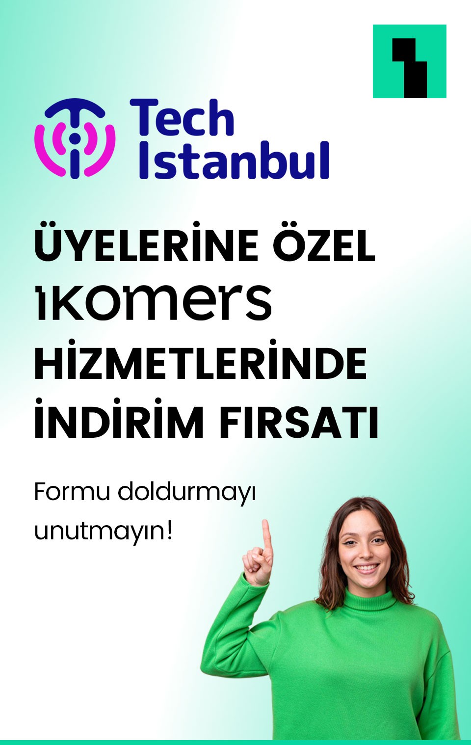 ikomers tech Istanbul iş birliği görseli