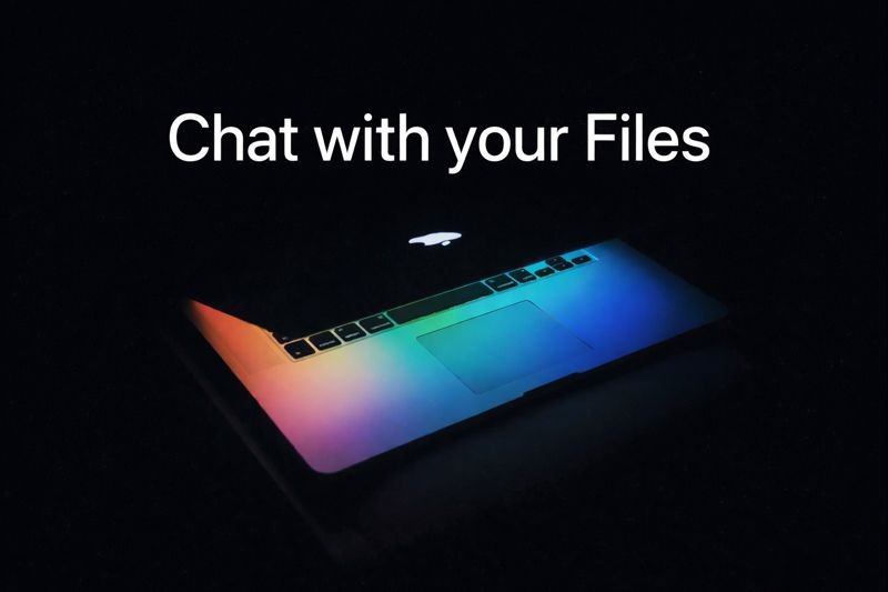 Chat With Your Files on Mac, 100% Privately