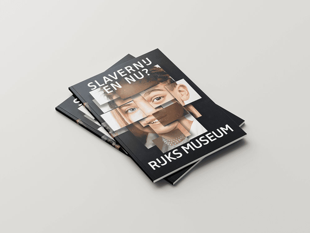 Grafisch ontwerp Rijksmuseum Slavernij magazine
