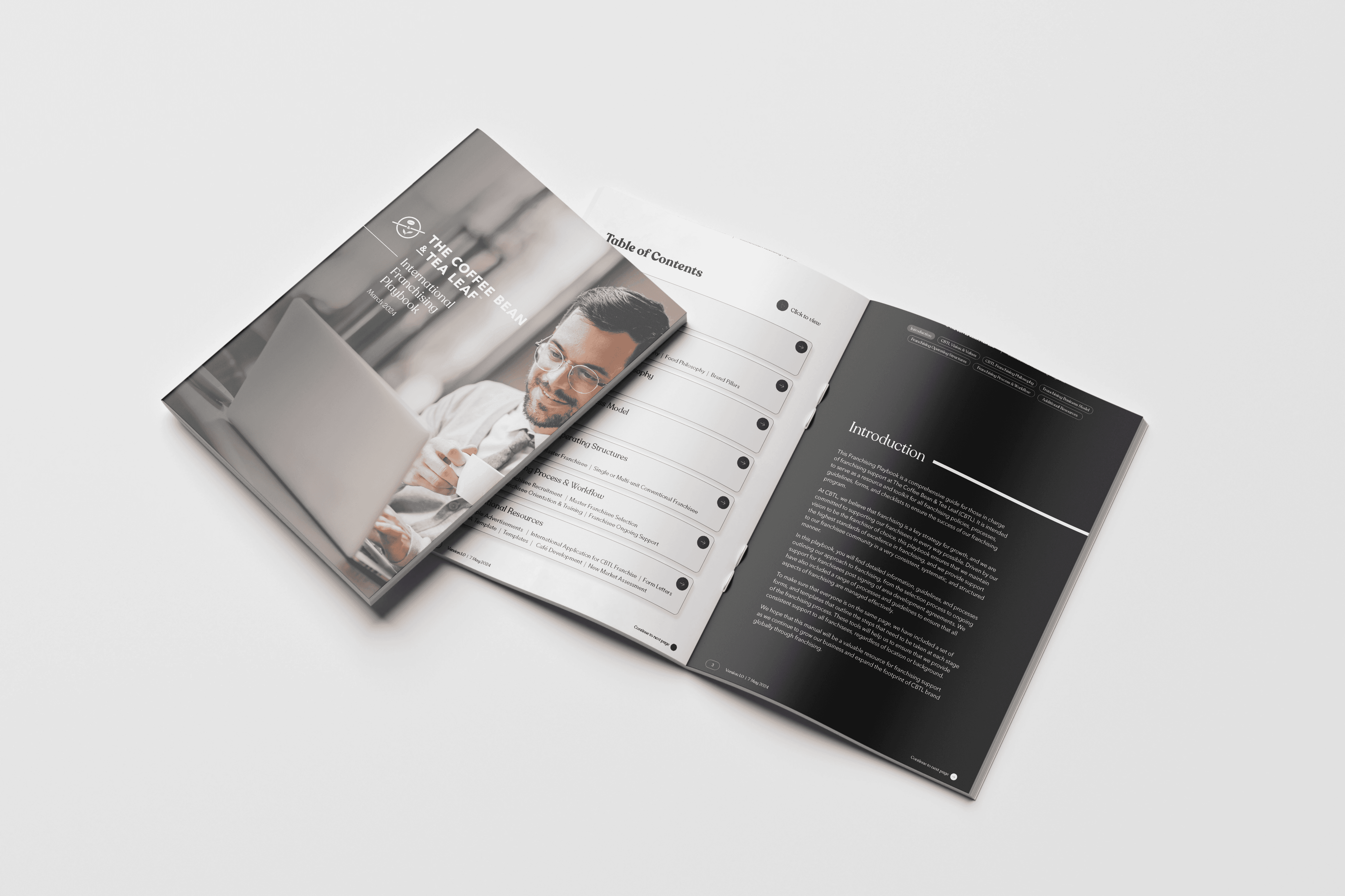 A woman with short, blonde hair and red lipstick is set against an abstract geometric collage of yellow, gray, and red shapes, conveying a modern, artistic vibe.