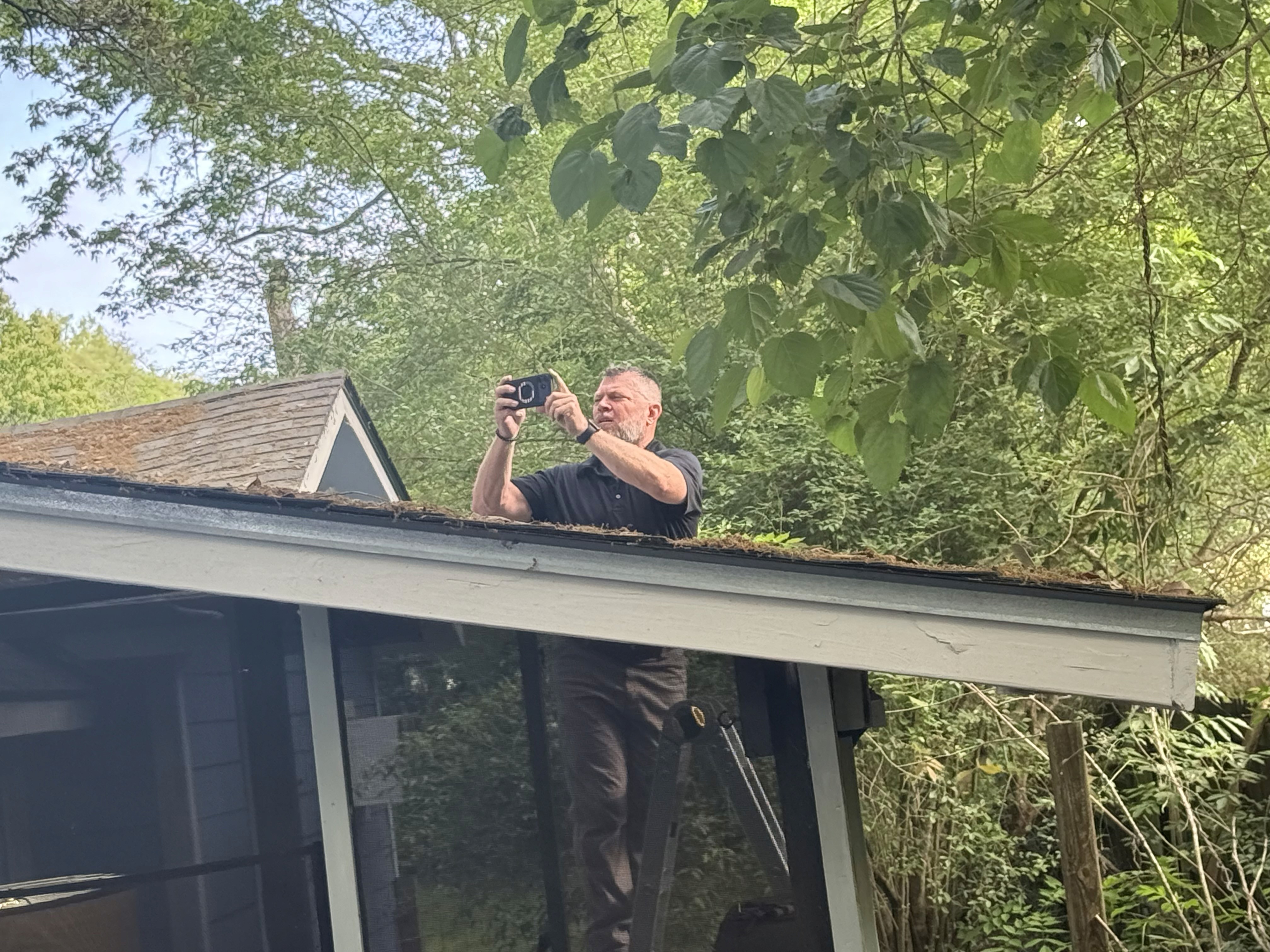 home inspector inspecting house in Waveland Mississippi