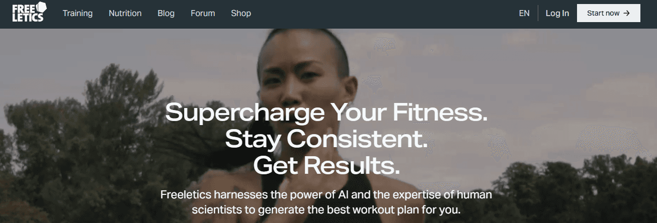 freeletics - Workout Planning App