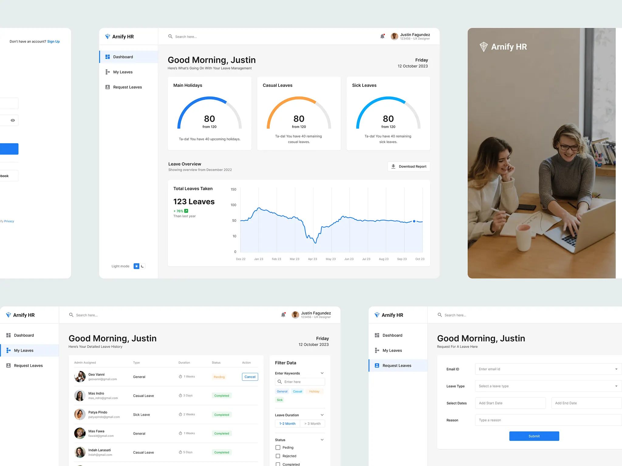 Header for landing page to boost website traffic