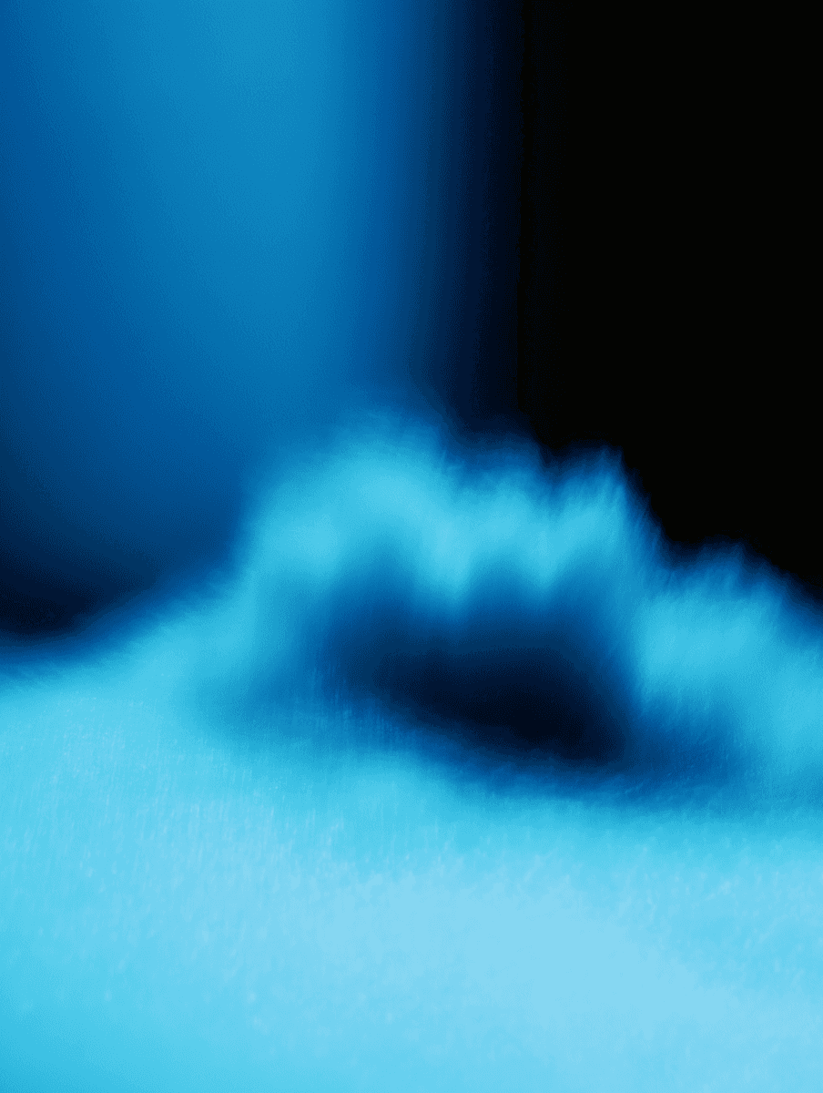 blue abstract image for the blog article How to use AI without compromising data privacy