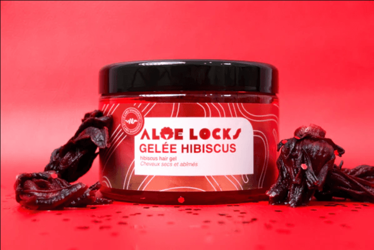 Aloe Locks hibiscus haircare product