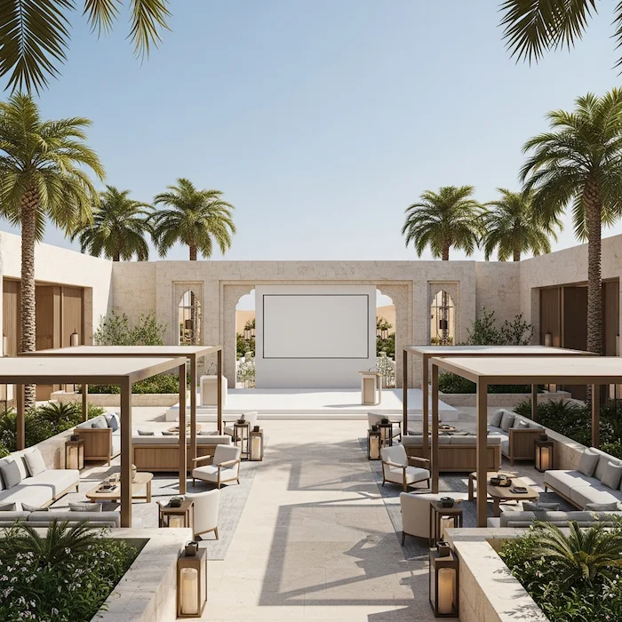 brown wooden lounger near body of water