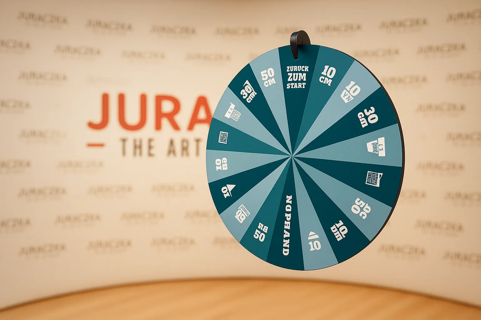 Digitales Glücksrad - Juraczka The Art of Event 