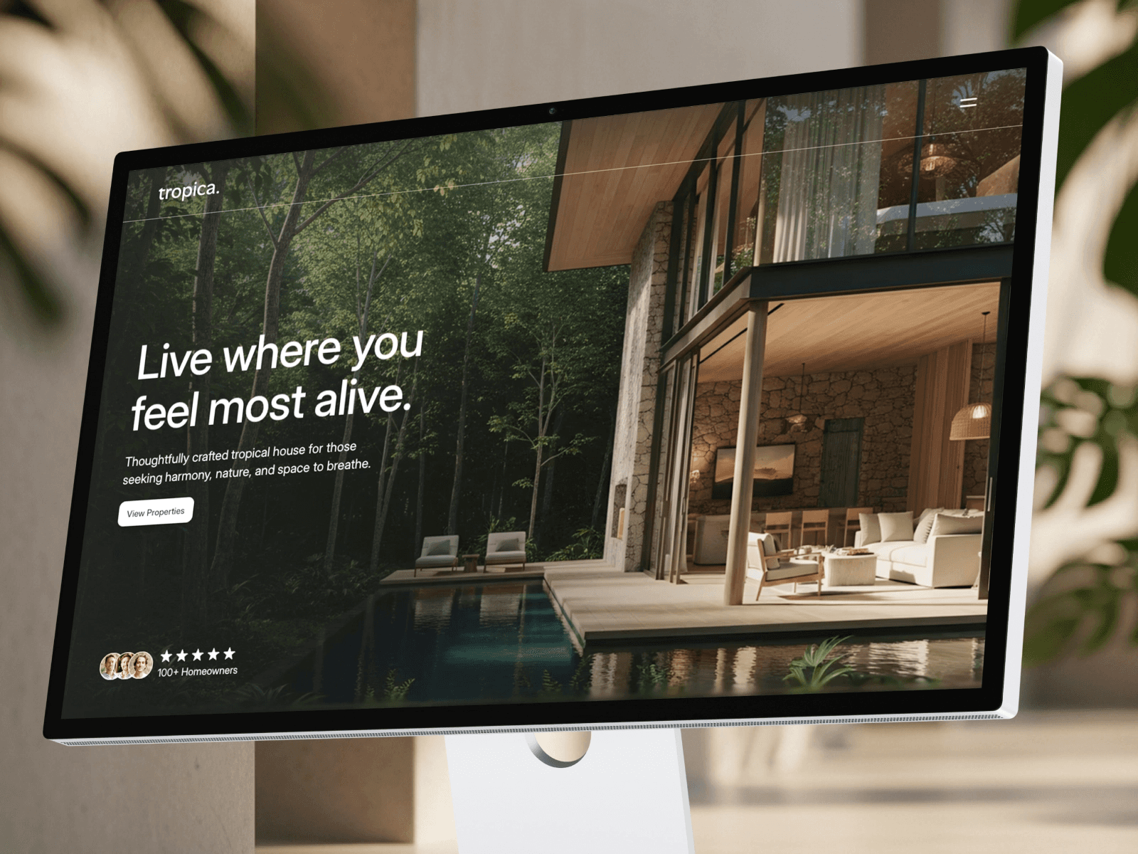 Tropica - Architecture Framer Template