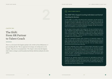 The Shift, sample page from The Core Practitioner Guide