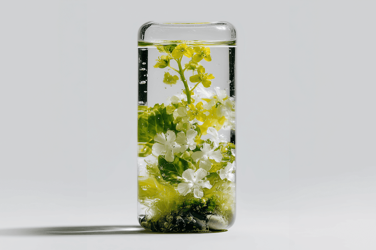 Floral water display