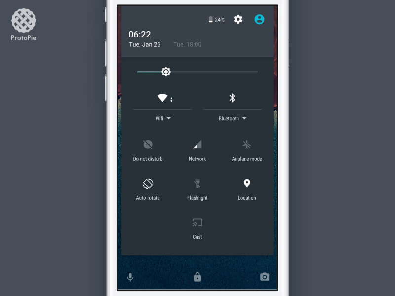 android lockscreen prototype