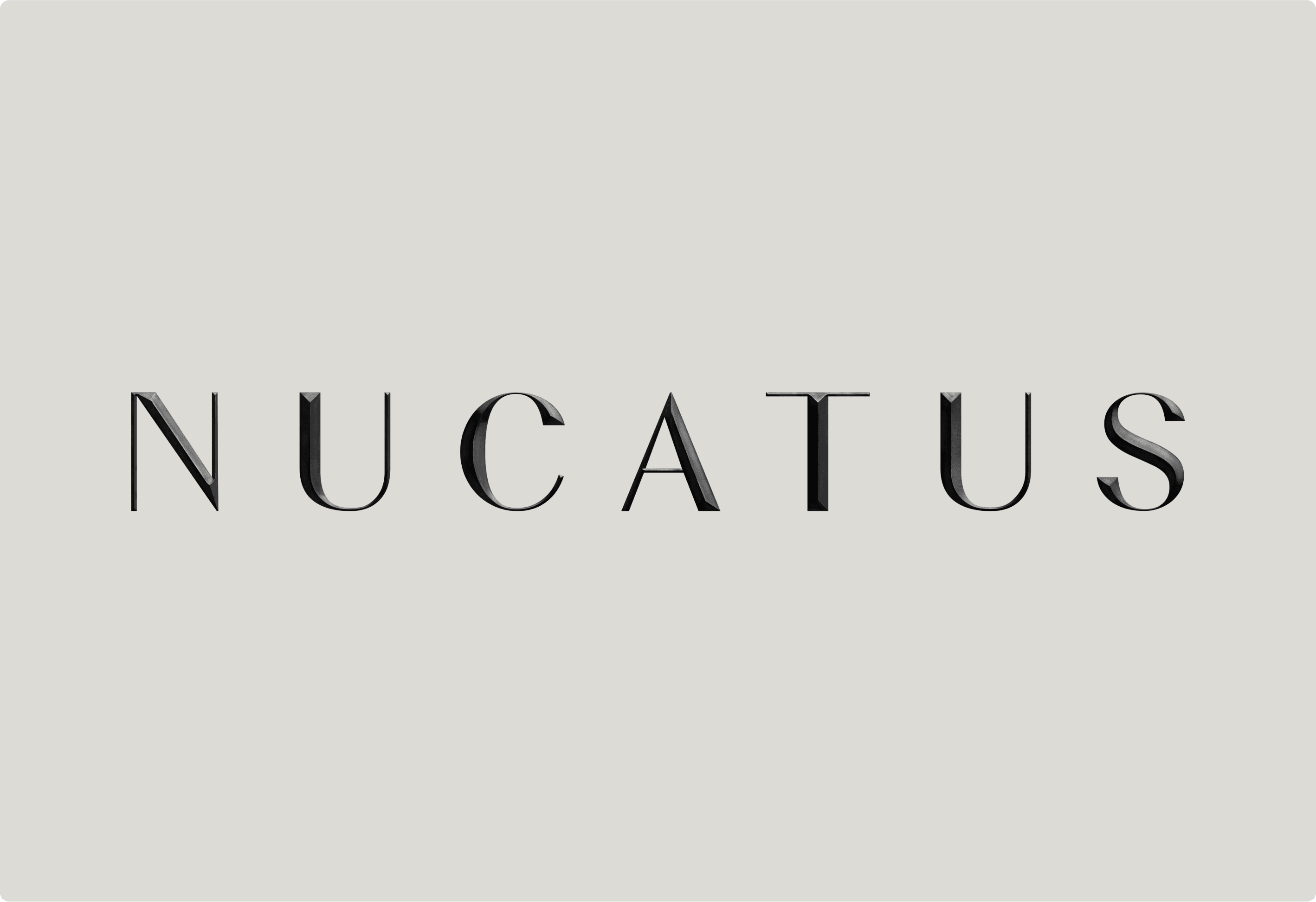 Natus logo mockup by analogue agancy