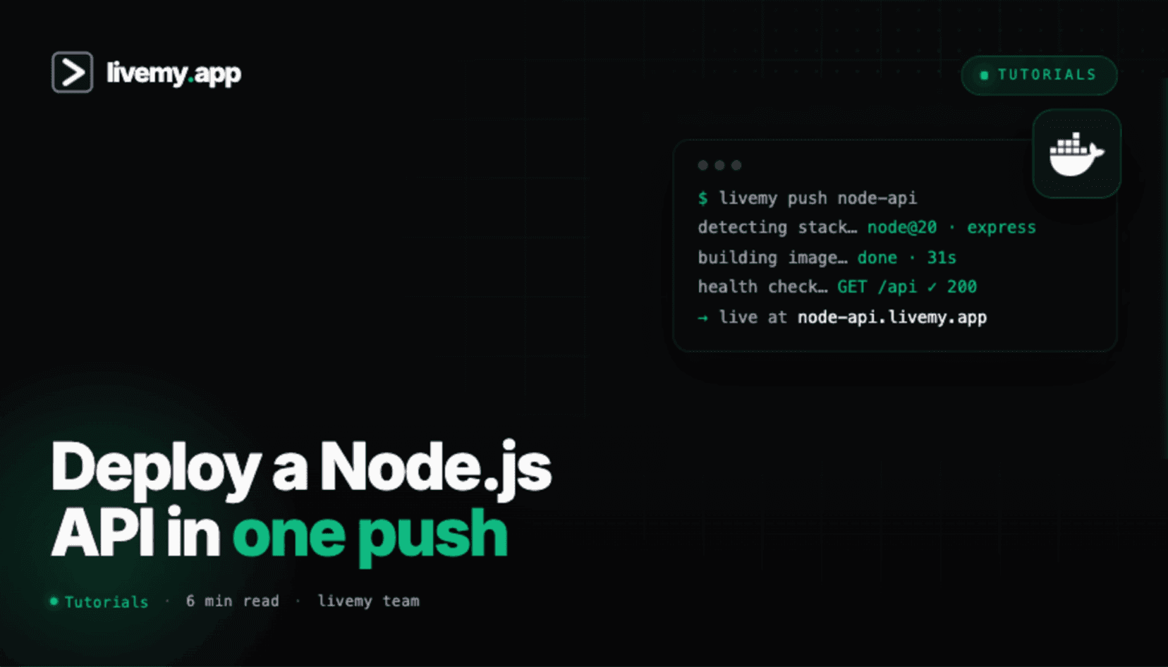 How to deploy a Node.js API to production (2026)